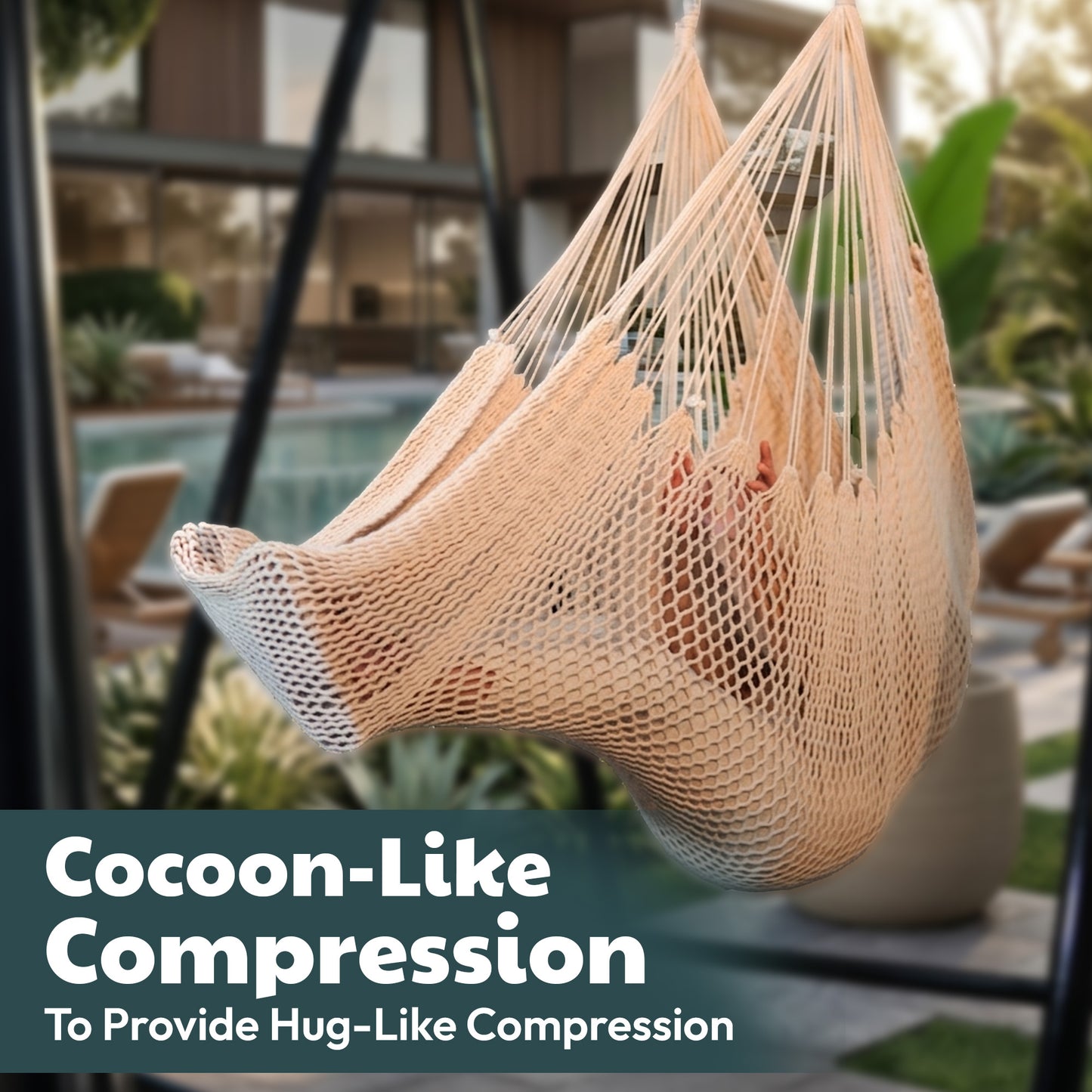 Therapist-Designed Handwoven Cotton Sensory Swing