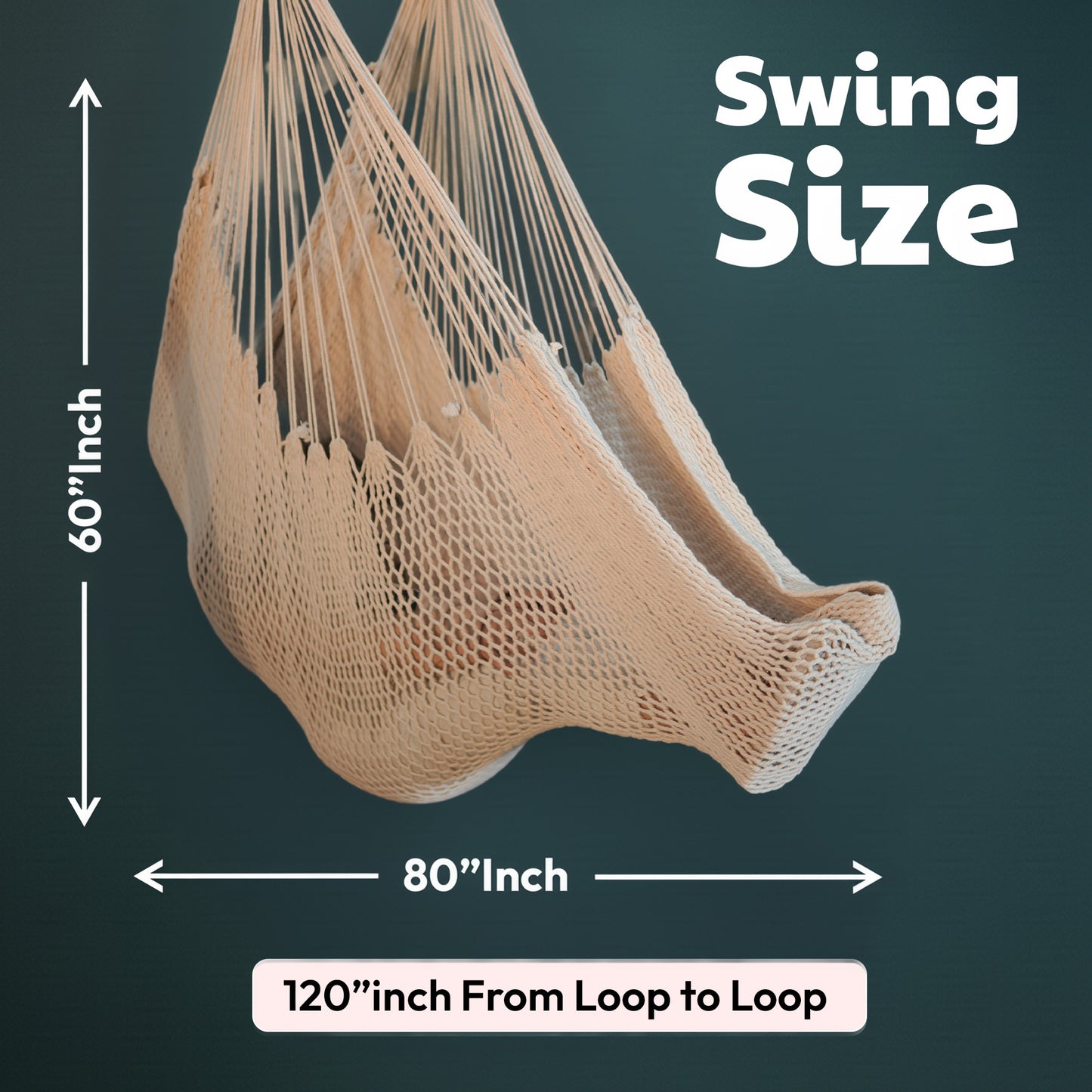 Therapist-Designed Handwoven Cotton Sensory Swing