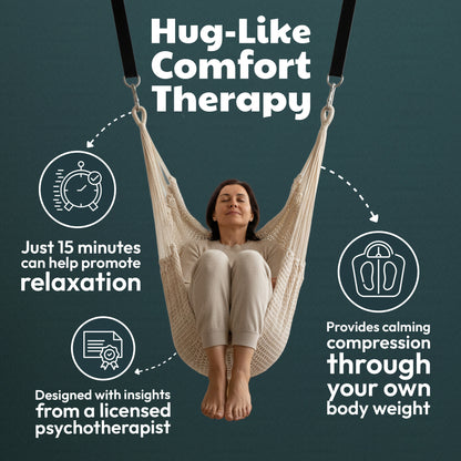 Therapist-Designed Handwoven Cotton Sensory Swing