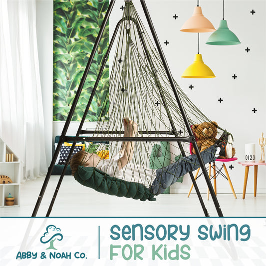 Sensory Swing for Kids Indoor or Outdoor Hammock Chair Swing